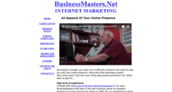 Desktop Screenshot of businessmasters.net
